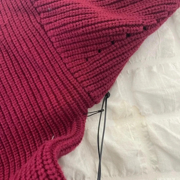 Lacademie Aurelie Maroon sweater dress - Picture 7 of 10